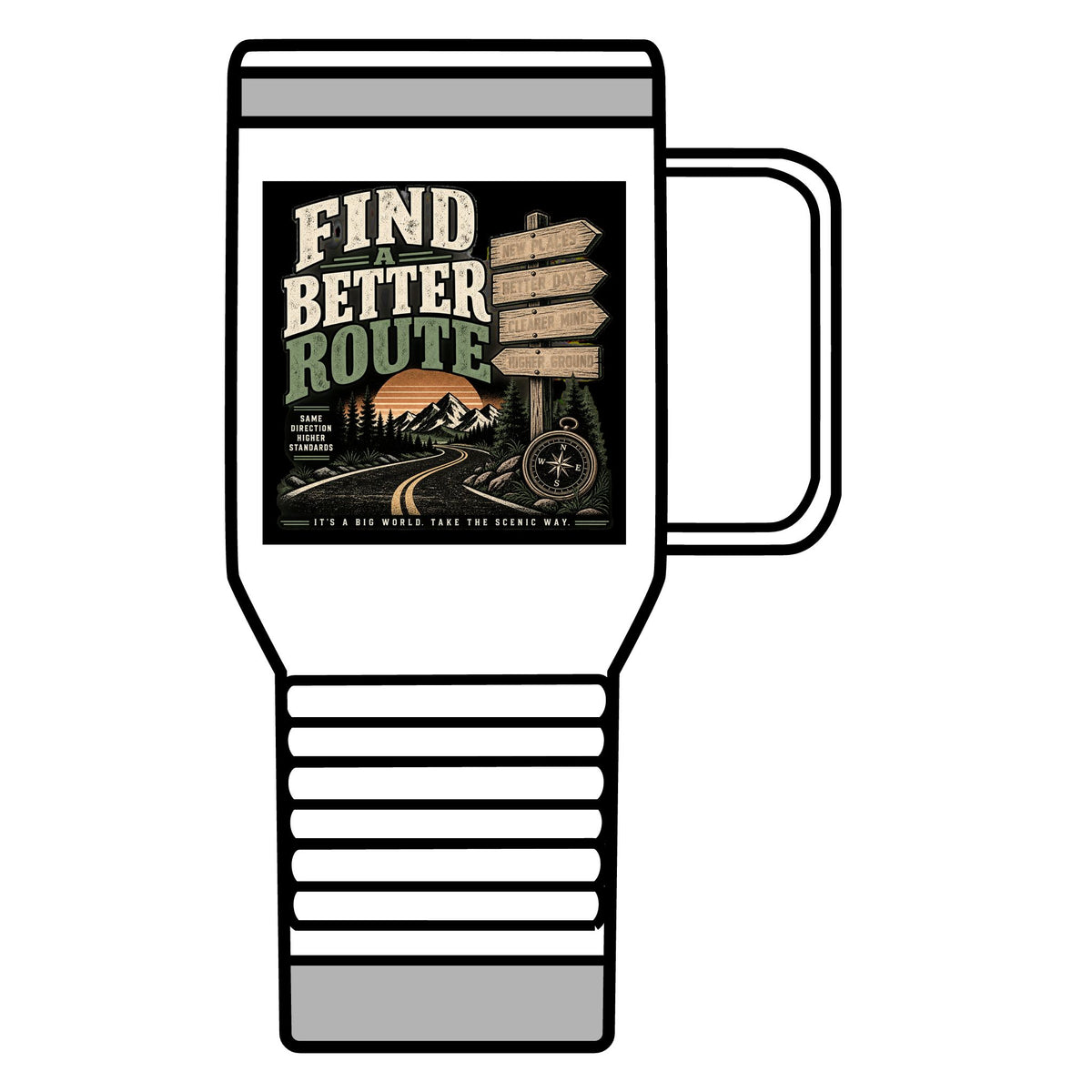 Find A Better Route - 20oz Insulated Mug