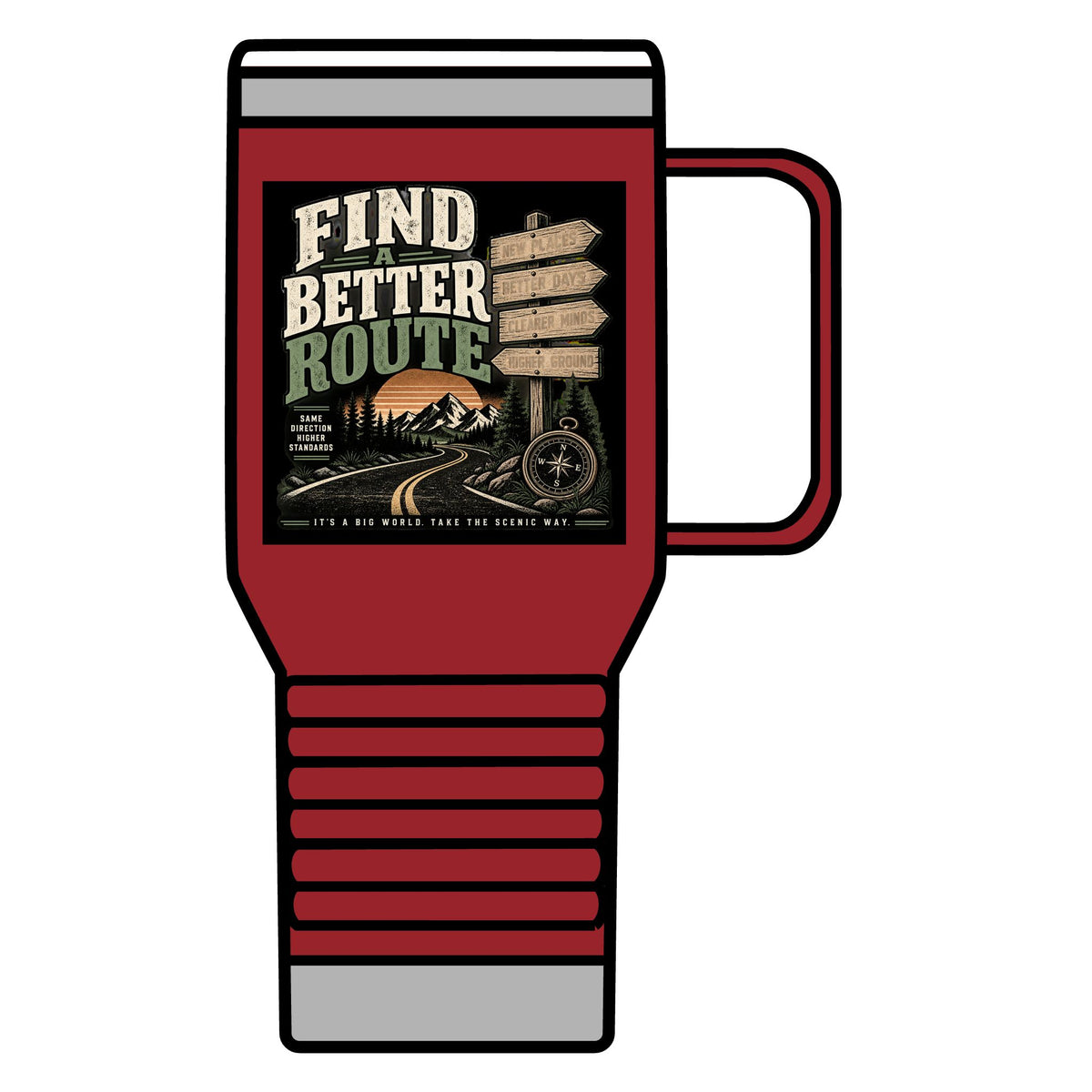 Find A Better Route - 20oz Insulated Mug