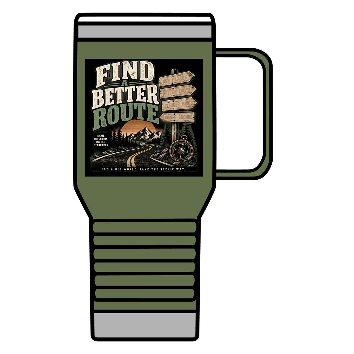 Find A Better Route - 20oz Insulated Mug
