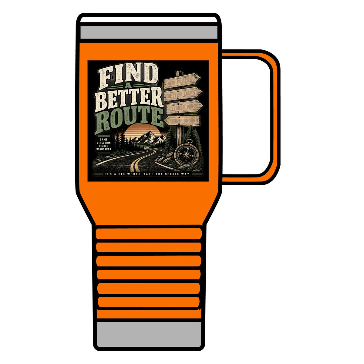 Find A Better Route - 20oz Insulated Mug