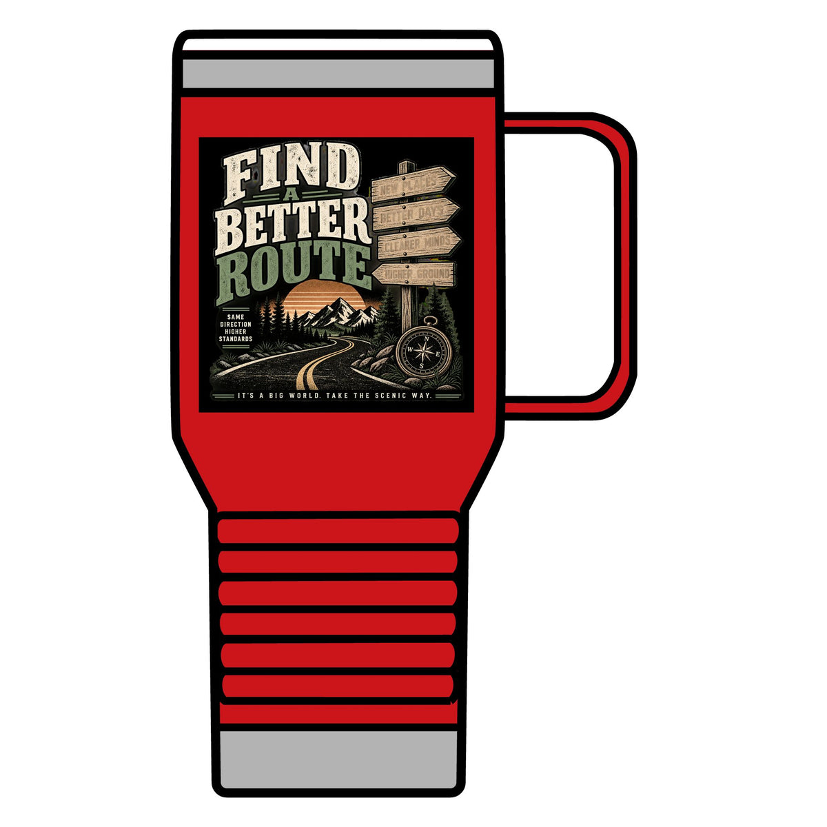 Find A Better Route - 20oz Insulated Mug
