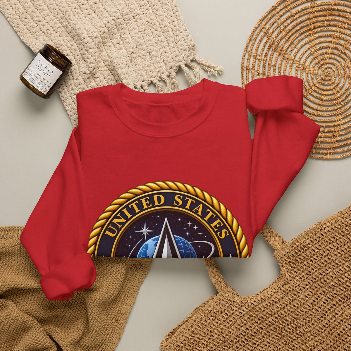 U.S. Space Force Emblem - Crewneck Sweatshirt