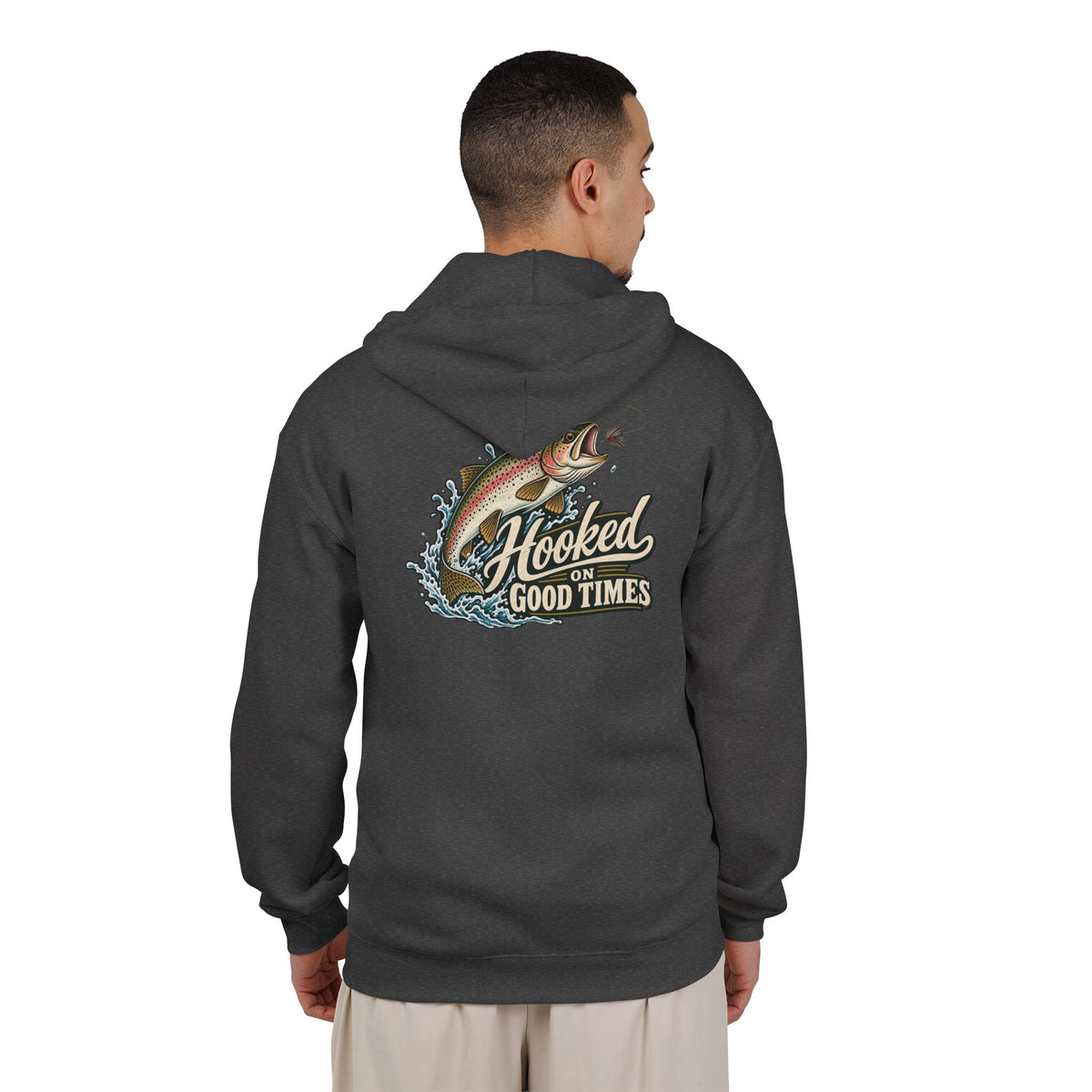 Hooked on Good Times - Full-Zip Hooded Sweatshirt