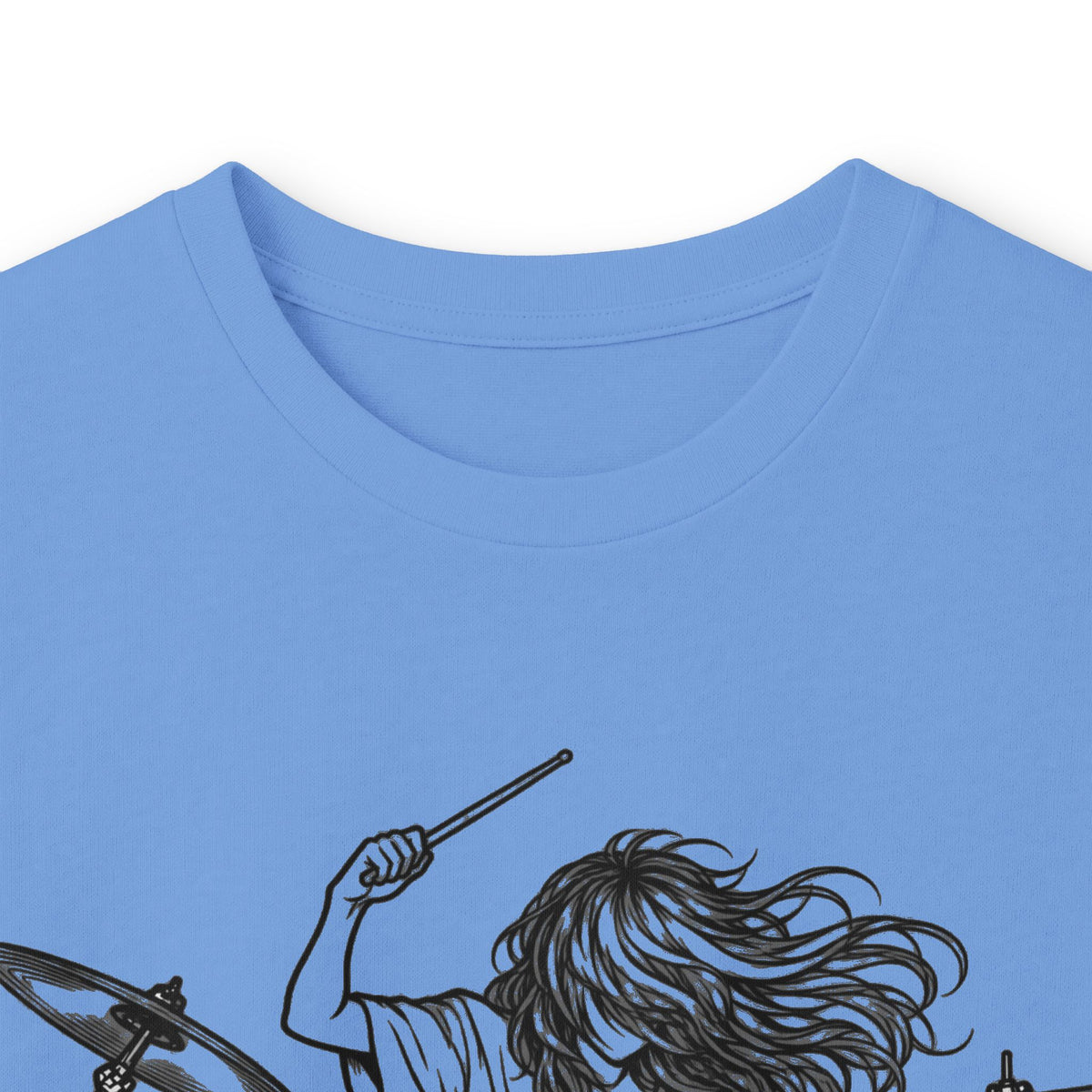Drummer Sketch - Unisex Ultra Cotton Long Sleeve Tee