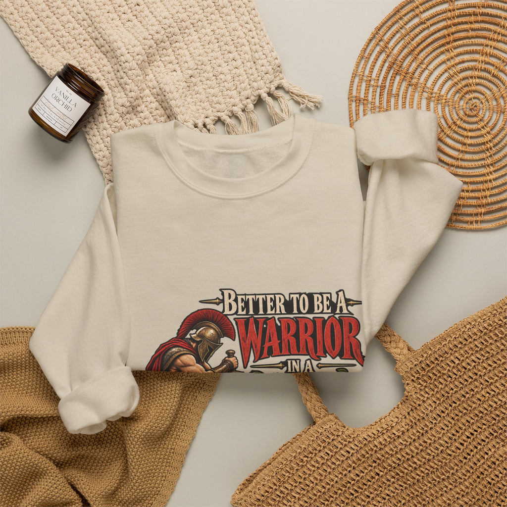 Warrior In A Garden - Crewneck Sweatshirt