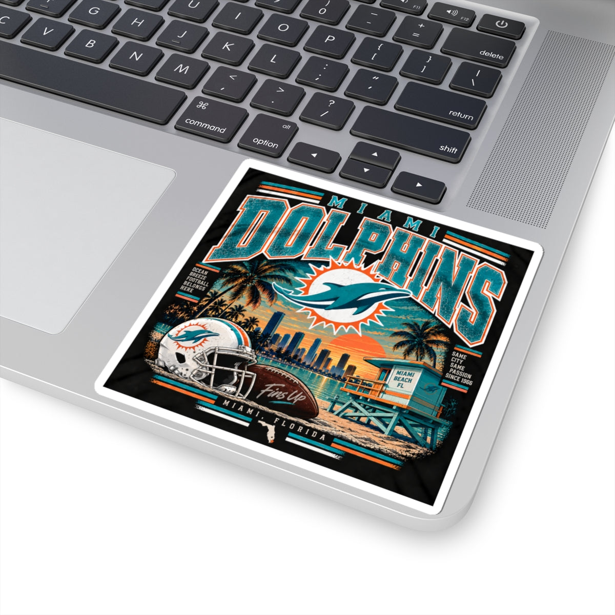 Miami Dolphins - Kiss-Cut Sticker