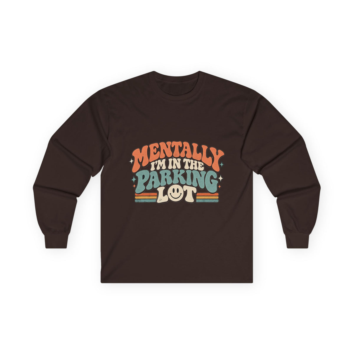 Secretly Plotting Dark Parking - Unisex Ultra Cotton Long Sleeve Tee