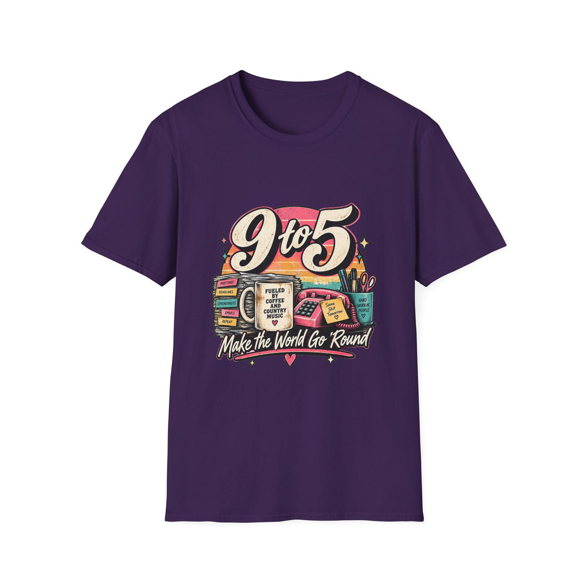 9to5 Make the World Go Round - Classic Tee
