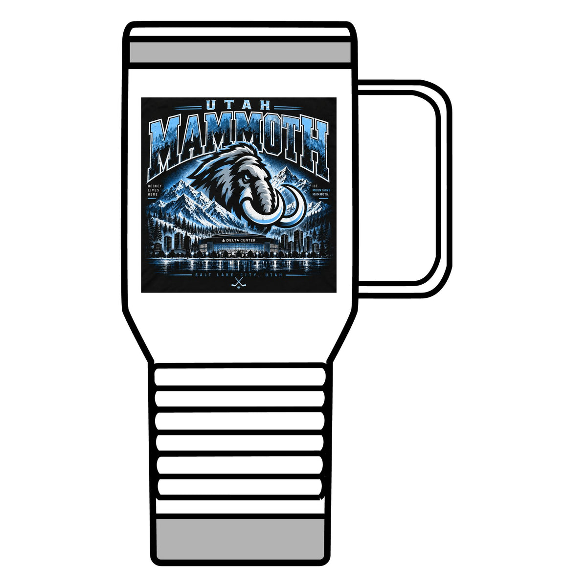 Utah Mammoth Hockey - 20oz Insulated Mug