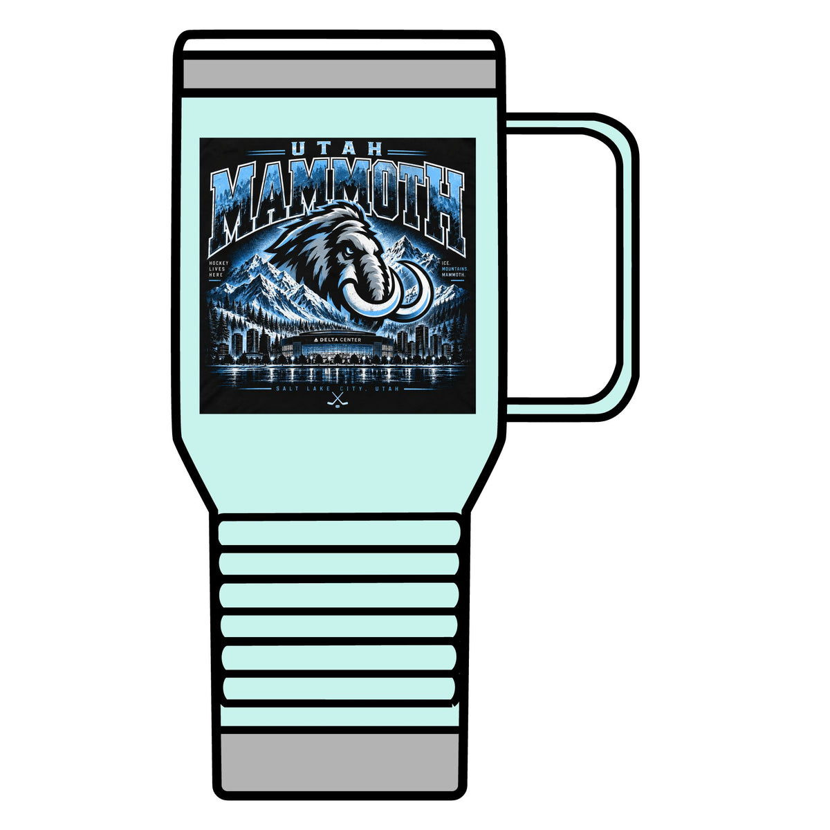 Utah Mammoth Hockey - 20oz Insulated Mug