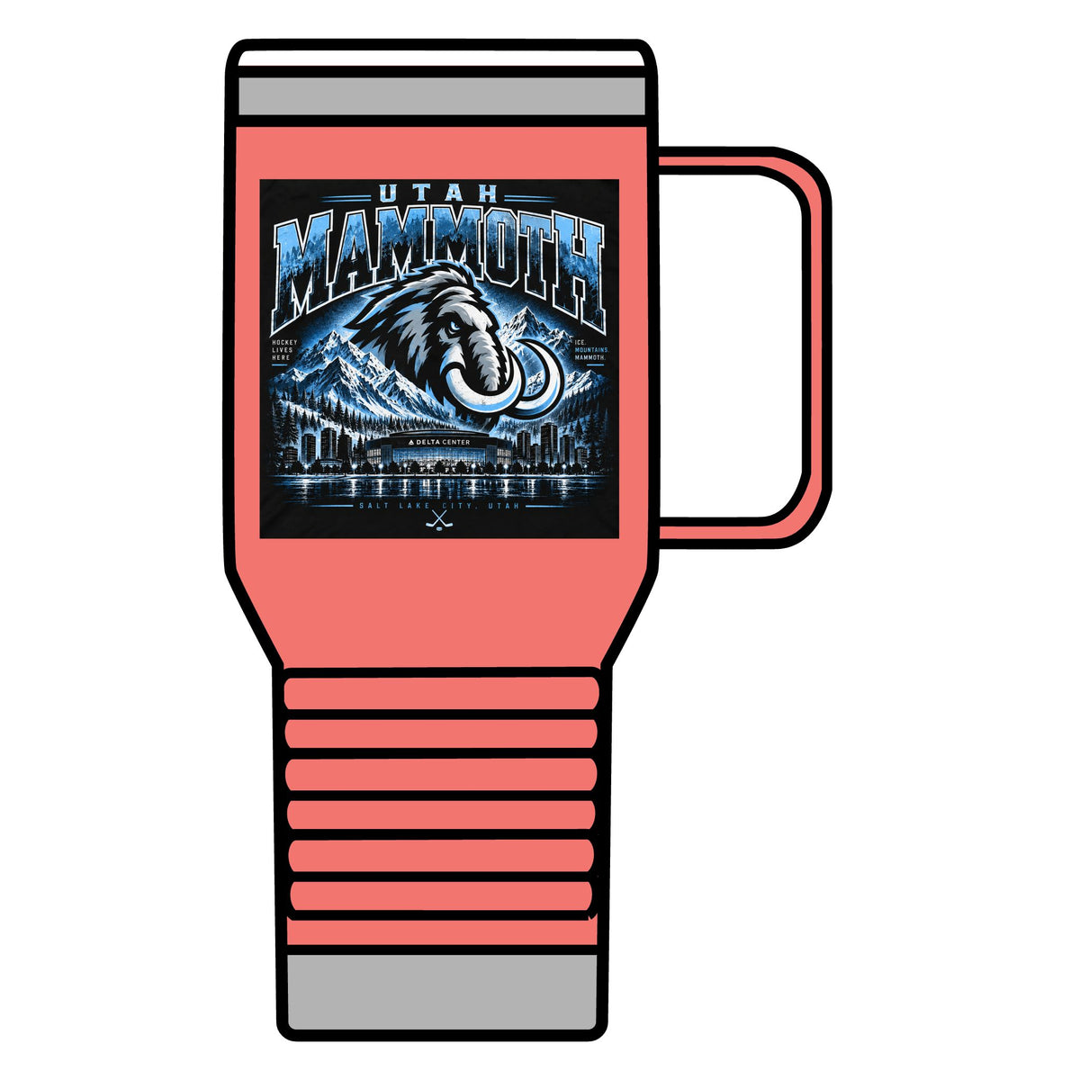 Utah Mammoth Hockey - 20oz Insulated Mug