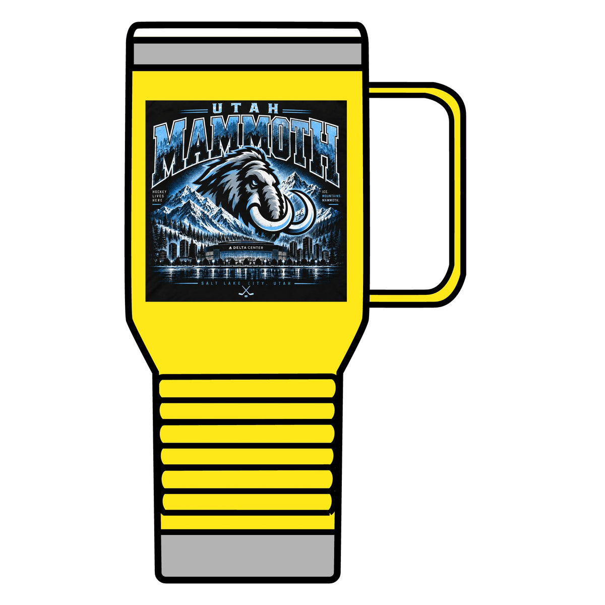 Utah Mammoth Hockey - 20oz Insulated Mug