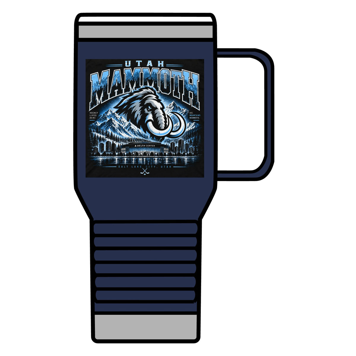 Utah Mammoth Hockey - 20oz Insulated Mug