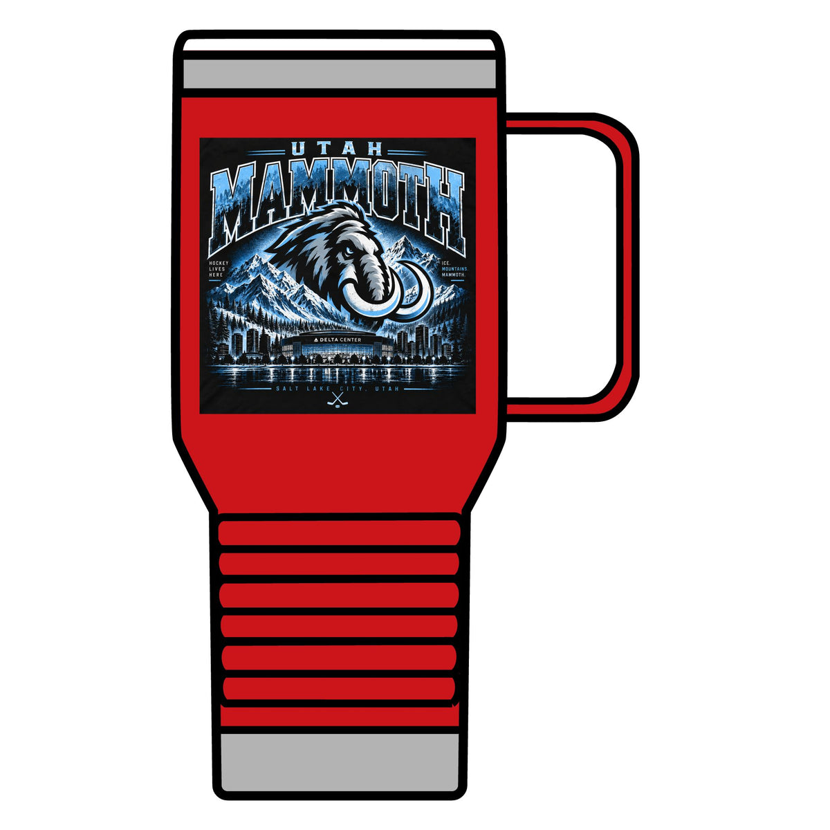 Utah Mammoth Hockey - 20oz Insulated Mug