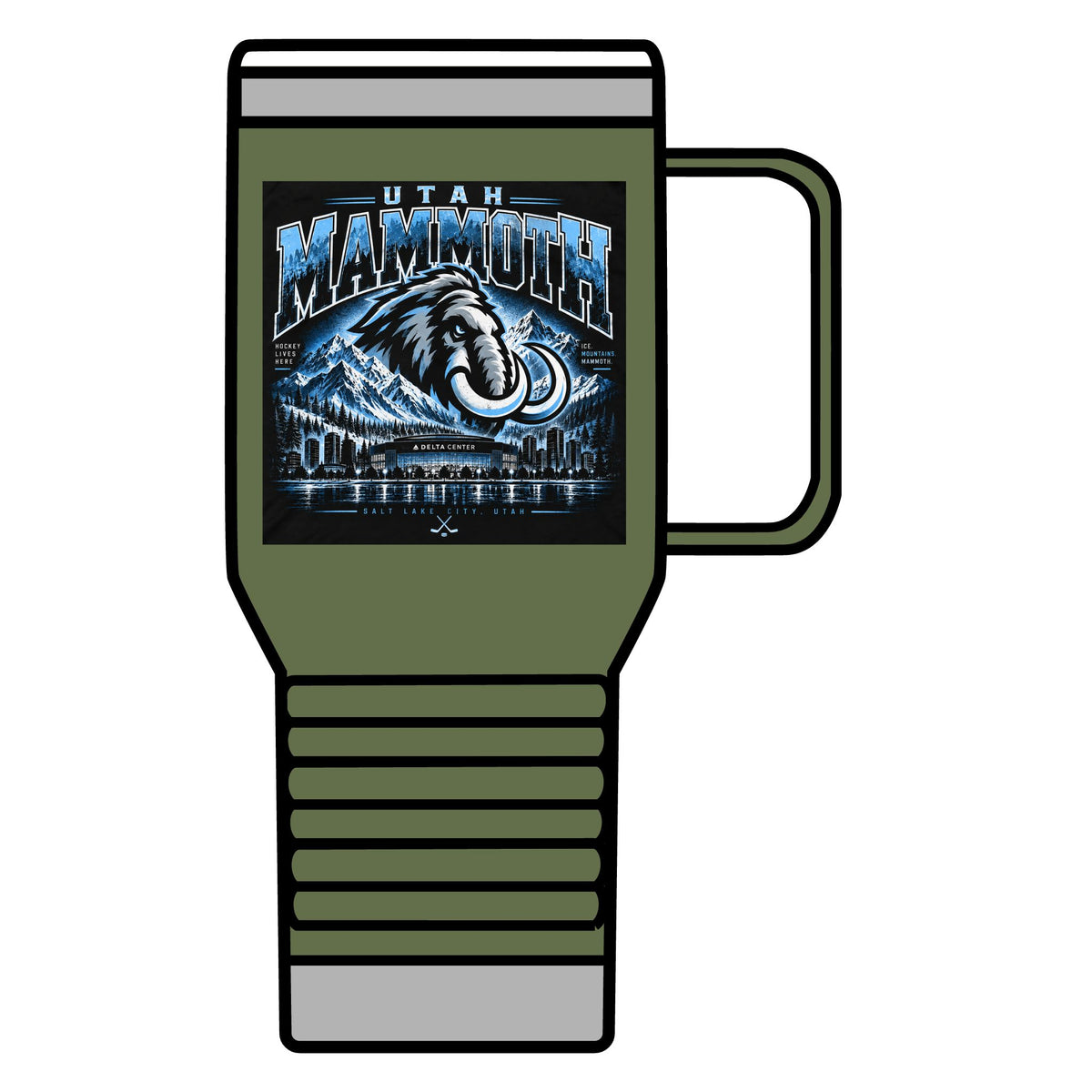 Utah Mammoth Hockey - 20oz Insulated Mug