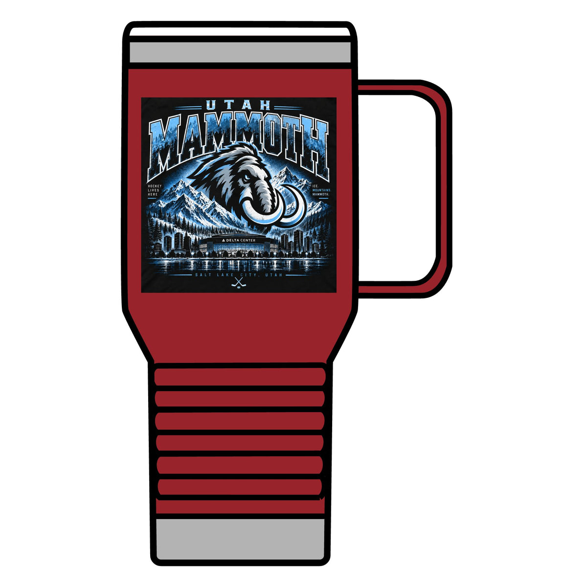 Utah Mammoth Hockey - 20oz Insulated Mug