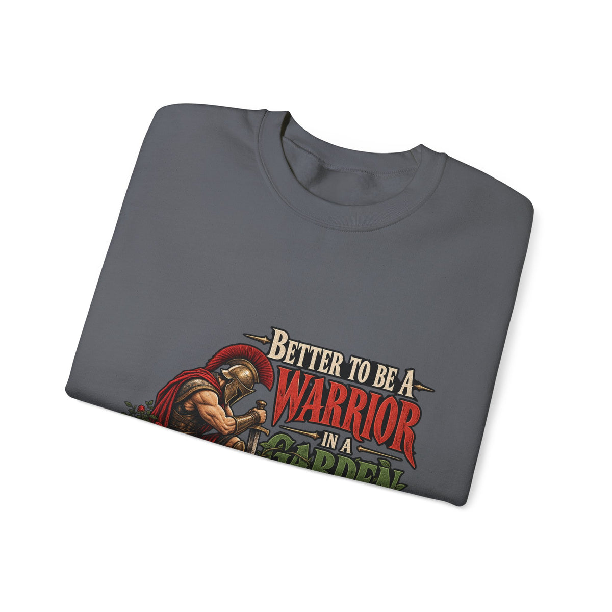 Warrior In A Garden - Crewneck Sweatshirt