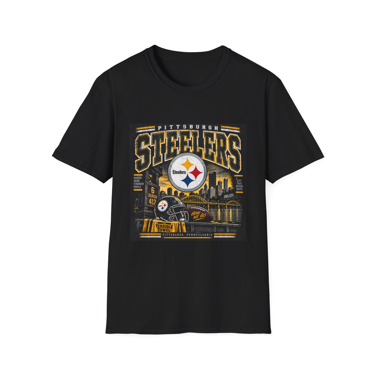 Pittsburgh Steelers Steel City Pride - Classic Tee