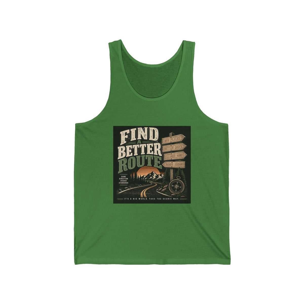 Find A Better Route - Athletic Tank