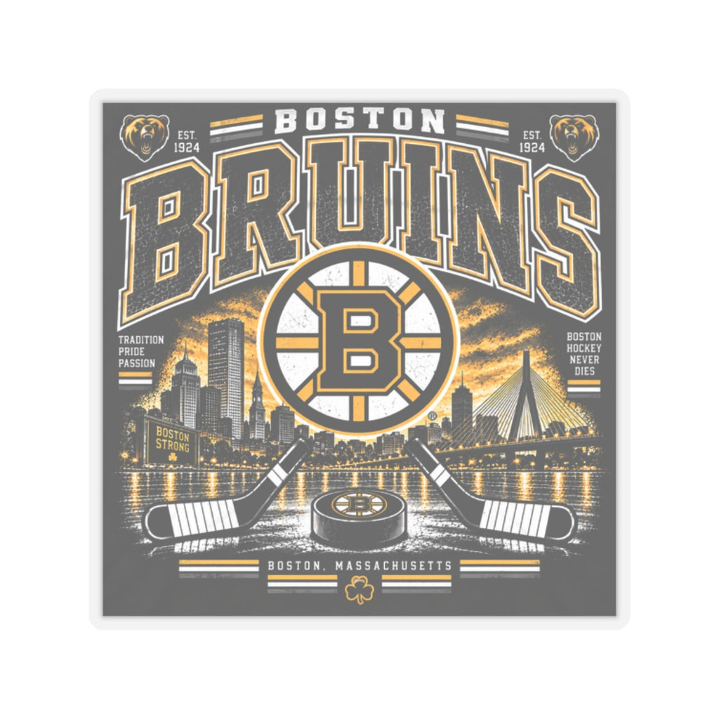 Boston Bruins - Kiss-Cut Sticker
