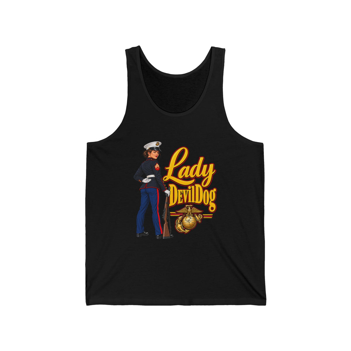 Lady Devil Dog - Athletic Tank