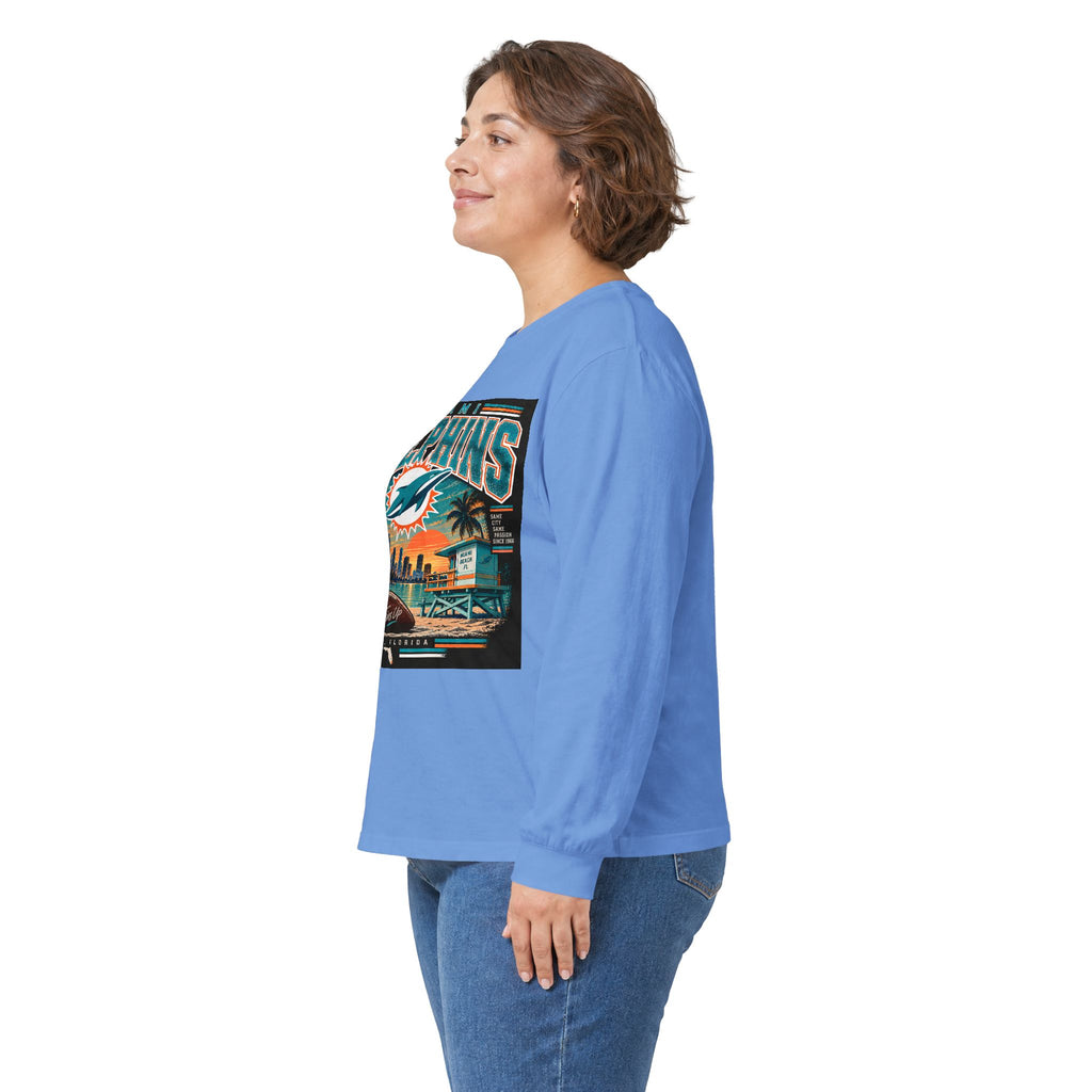 Miami Dolphins Paradise - Unisex Ultra Cotton Long Sleeve Tee