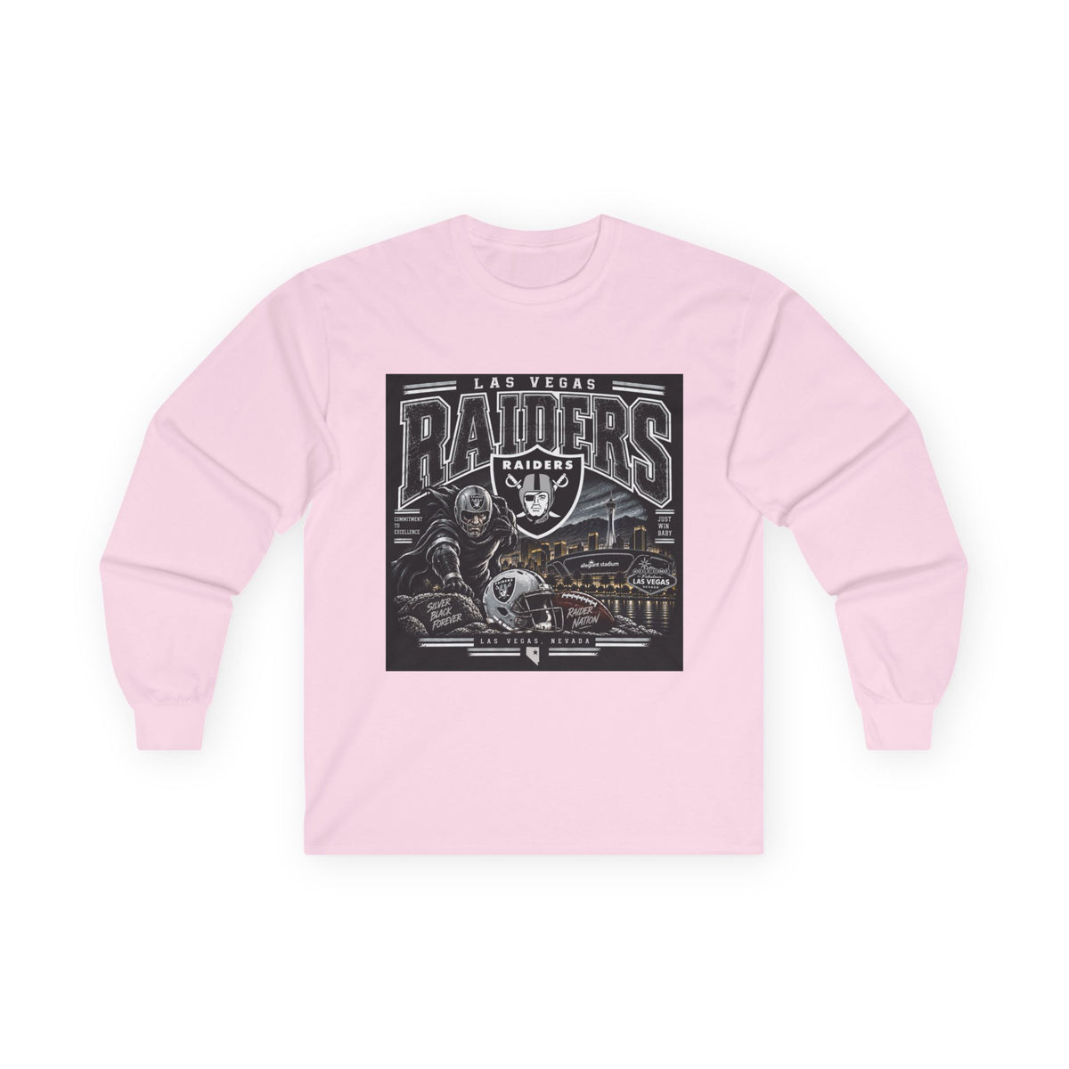 Las Vegas Raiders Nation - Unisex Ultra Cotton Long Sleeve Tee