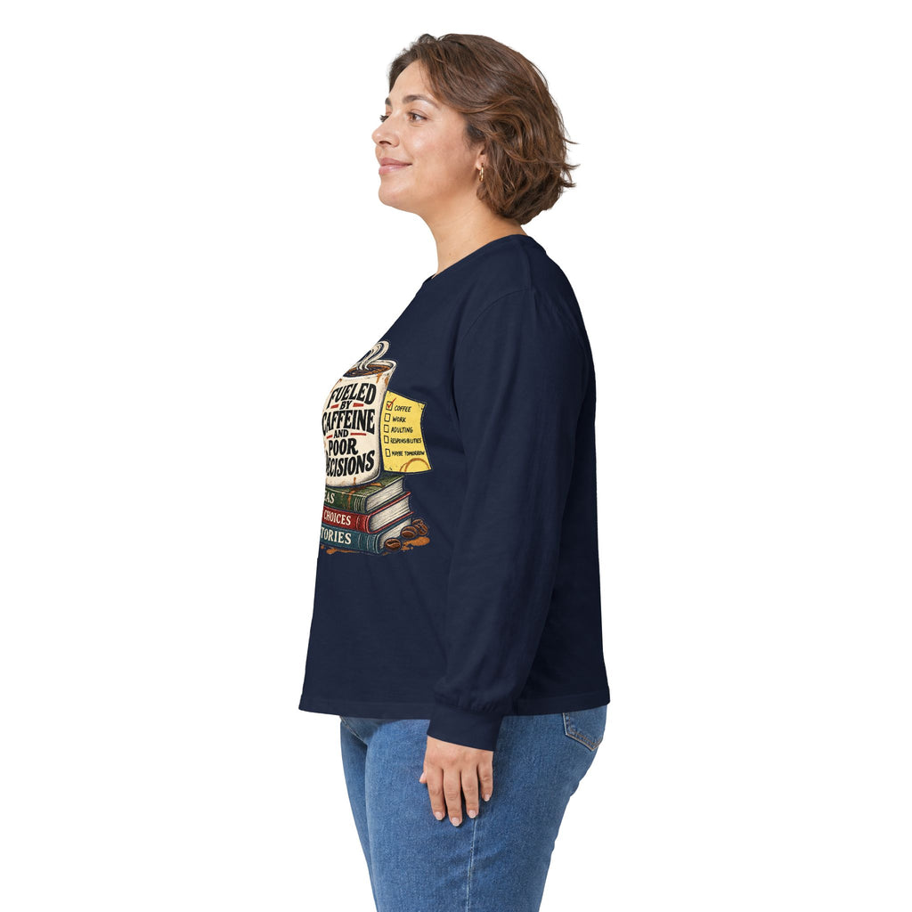 Fueled by Caffeine - Unisex Ultra Cotton Long Sleeve Tee