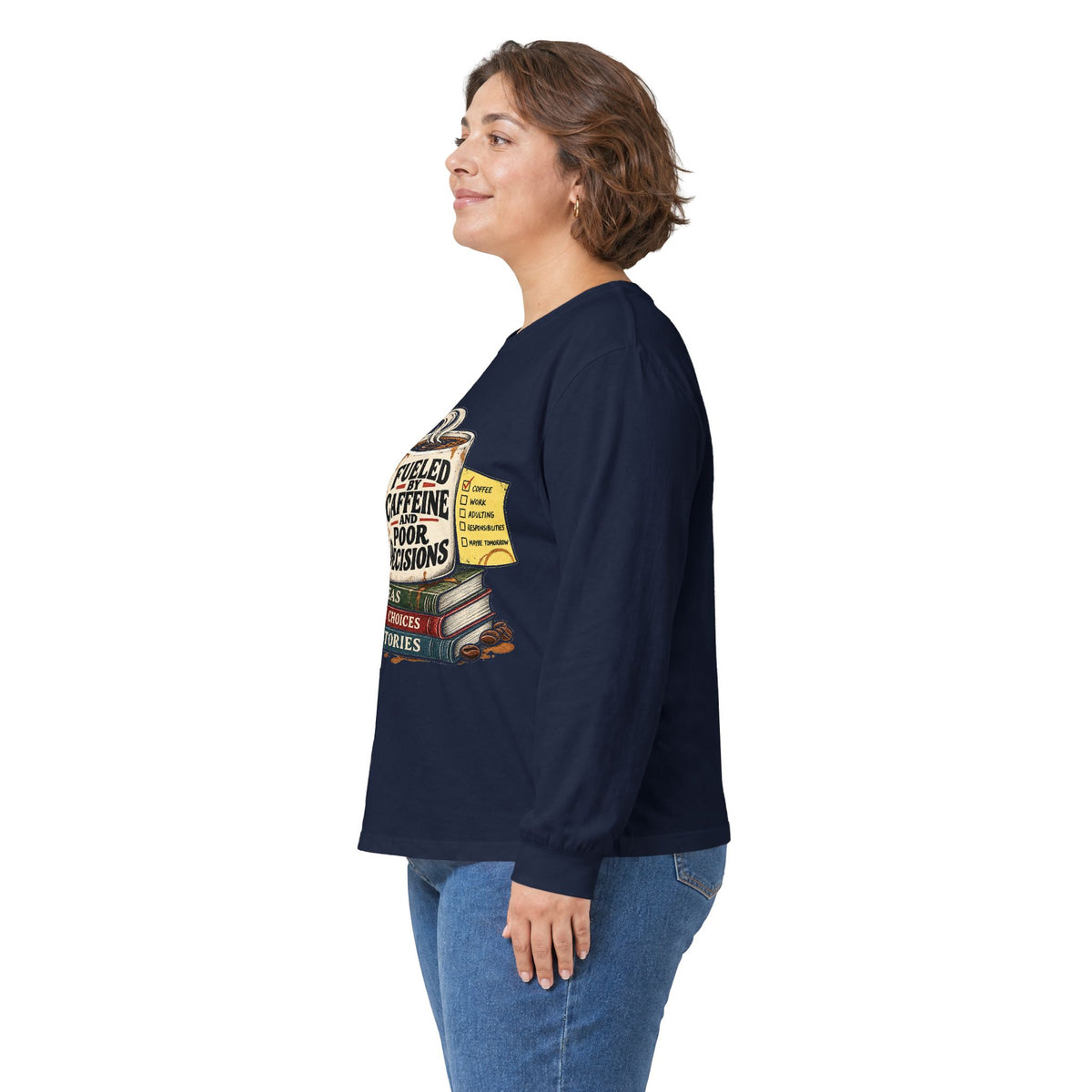 Fueled by Caffeine - Unisex Ultra Cotton Long Sleeve Tee