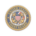 U.S. Coast Guard Emblem - Kiss-Cut Sticker