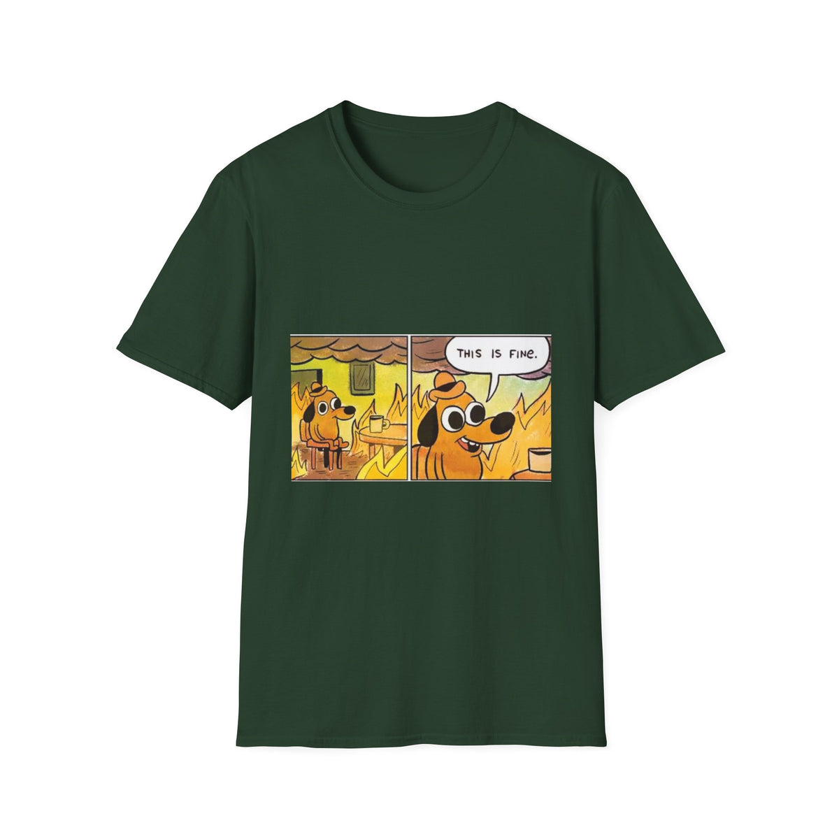 This Is Fine - Classic Tee