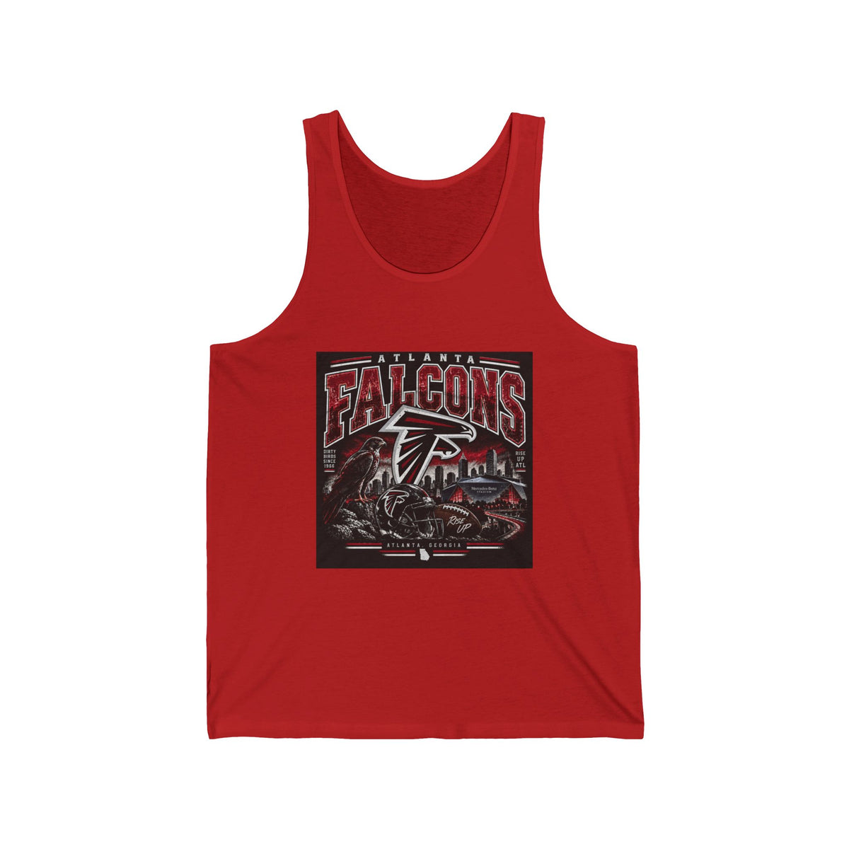 Atlanta Falcons Rise Up - Athletic Tank