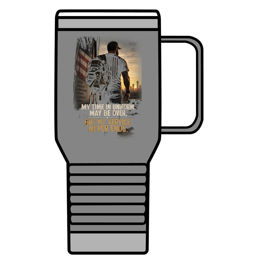 Service Never Ends - 20oz Insulated Mug