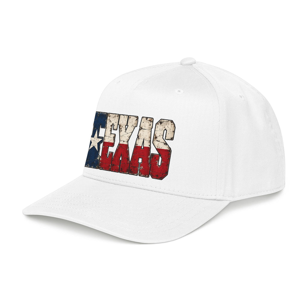 Texas Flag Block Letters - OTTO Baseball Hat