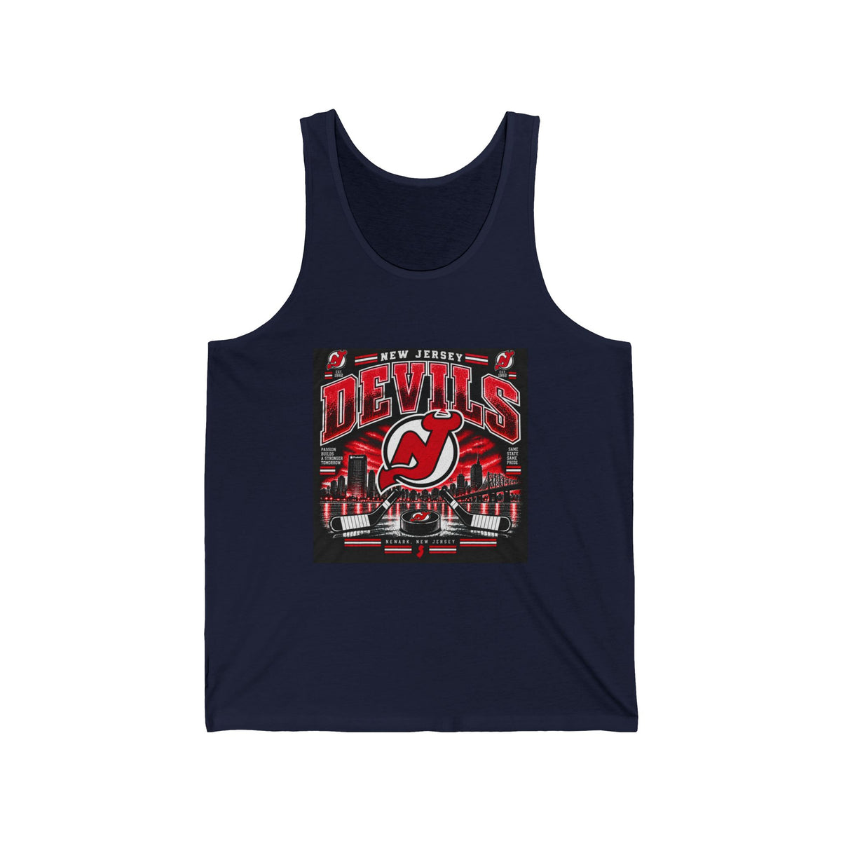 New Jersey Devils Pride - Athletic Tank