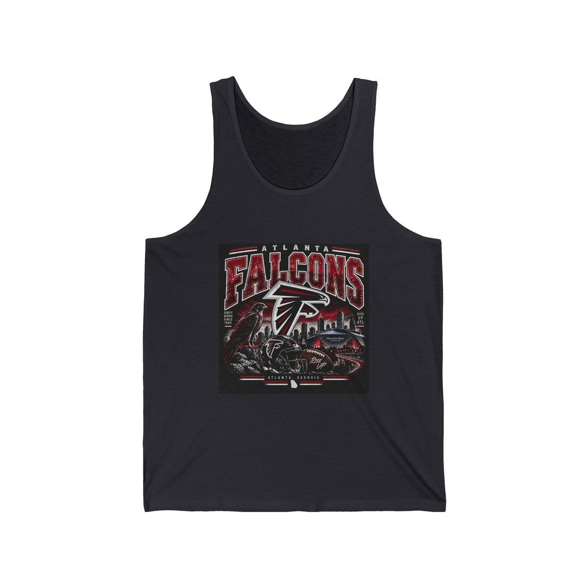 Atlanta Falcons Rise Up - Athletic Tank