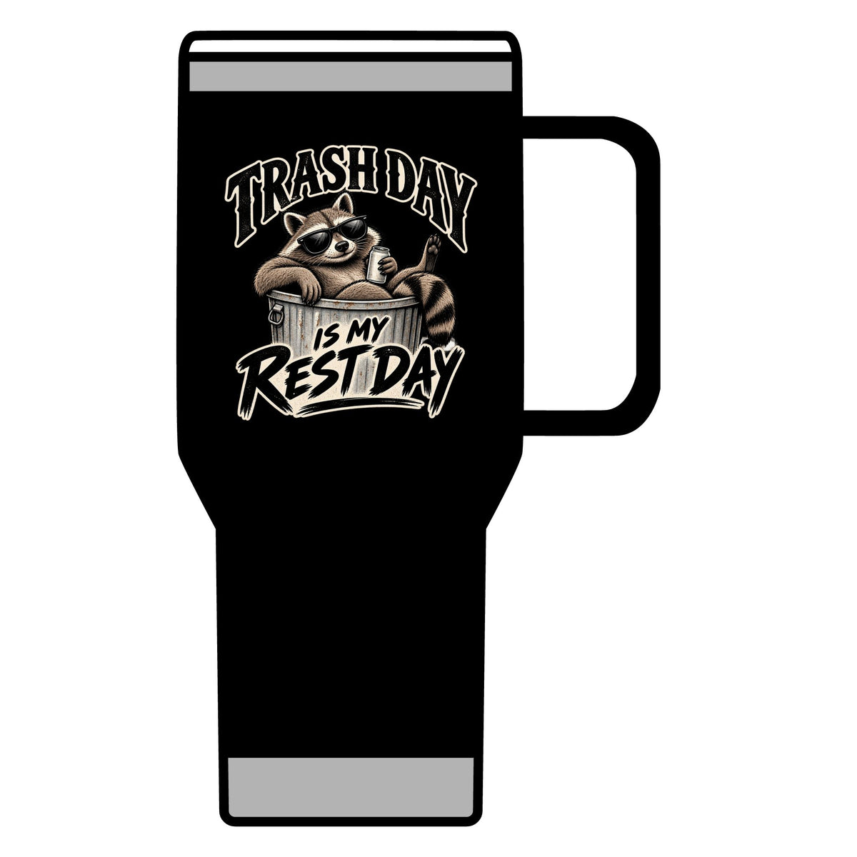 Trash Day Rest Day - 20oz Insulated Mug