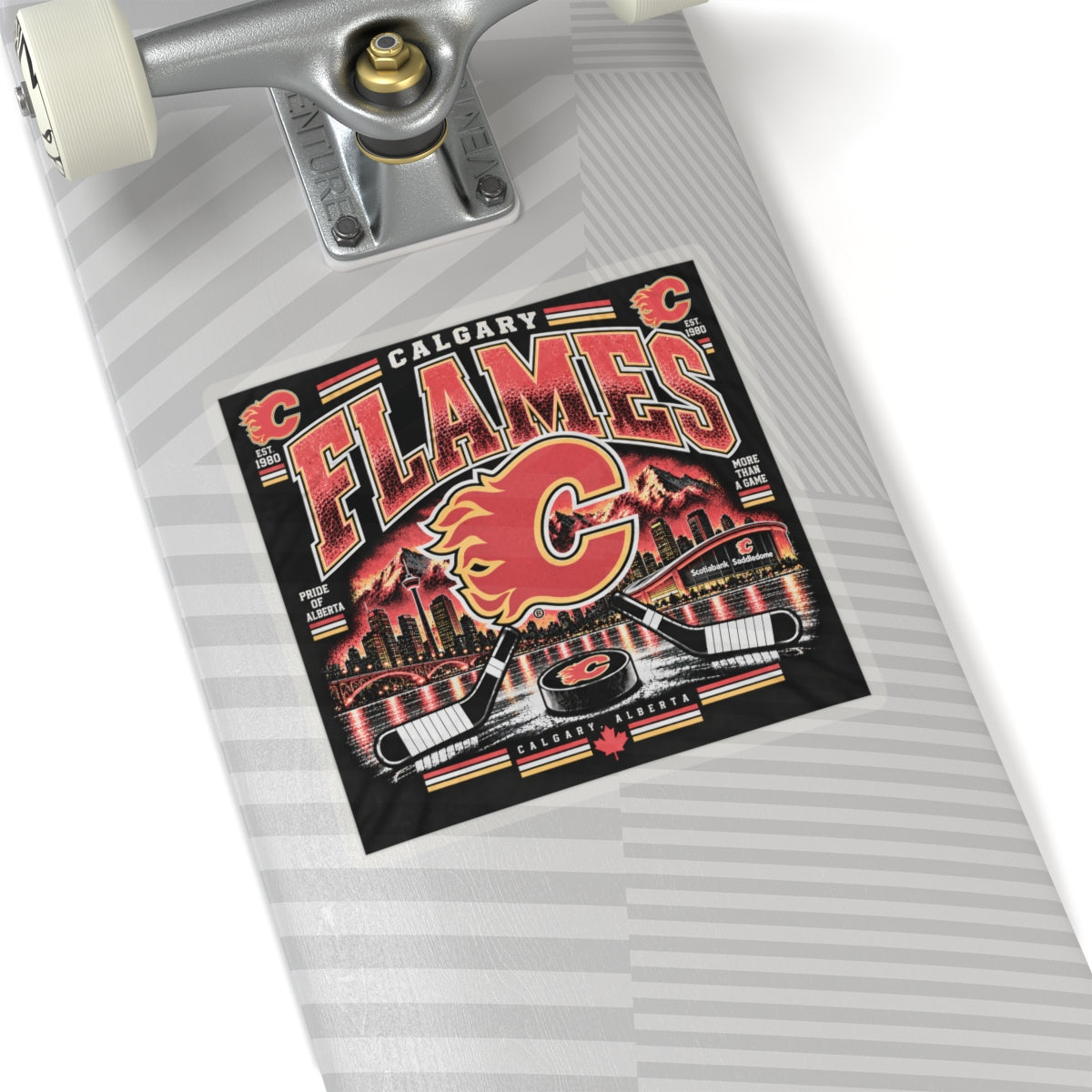 Calgary Flames - Kiss-Cut Sticker