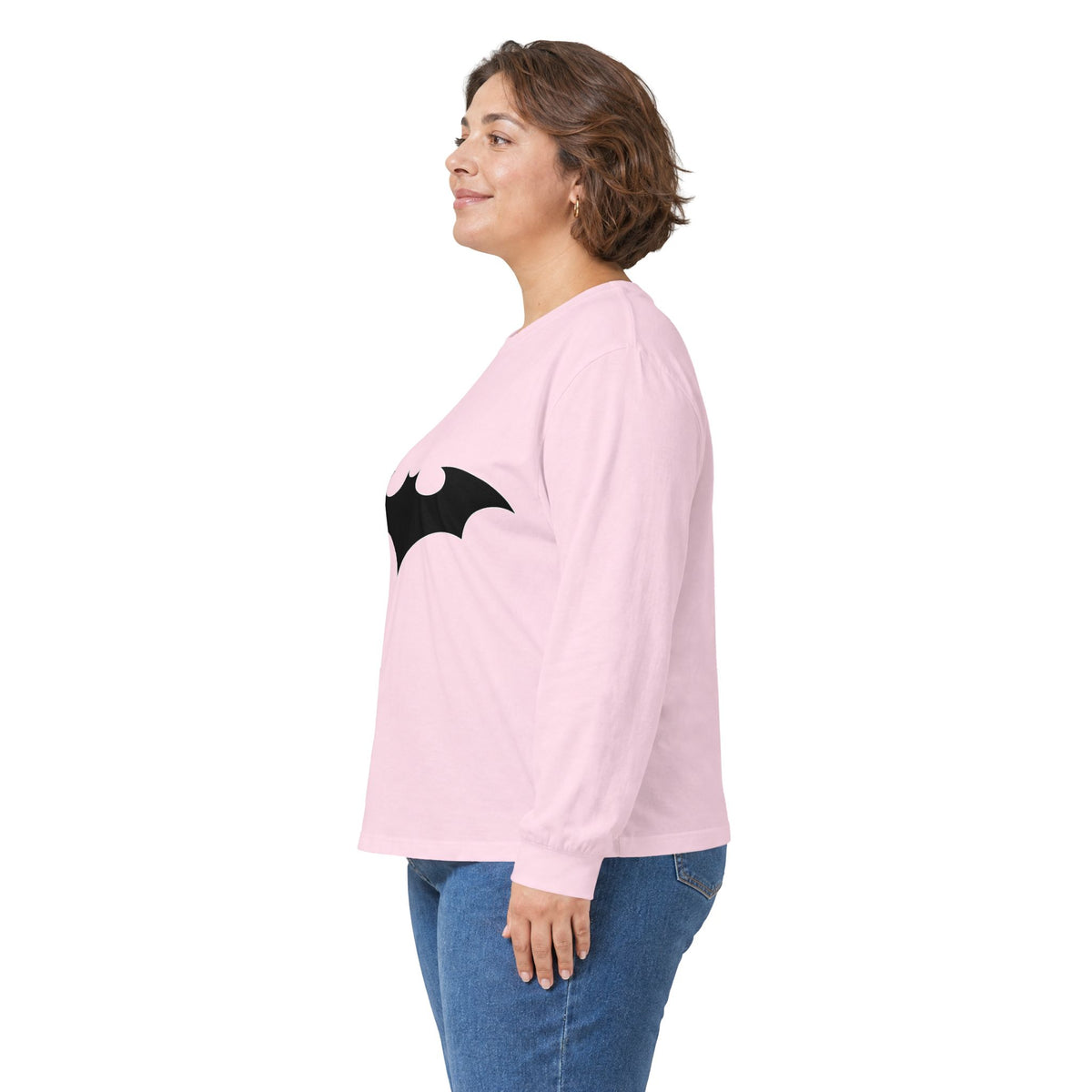 Midnight Bat Emblem - Unisex Ultra Cotton Long Sleeve Tee