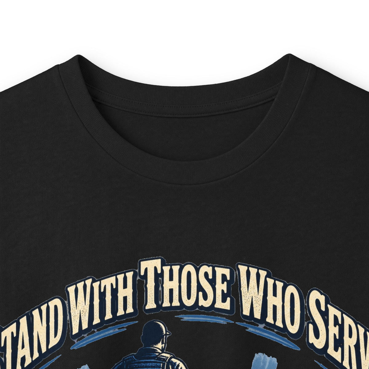 Stand With Those Who Serve Police K9 - Unisex Ultra Cotton Long Sleeve Tee