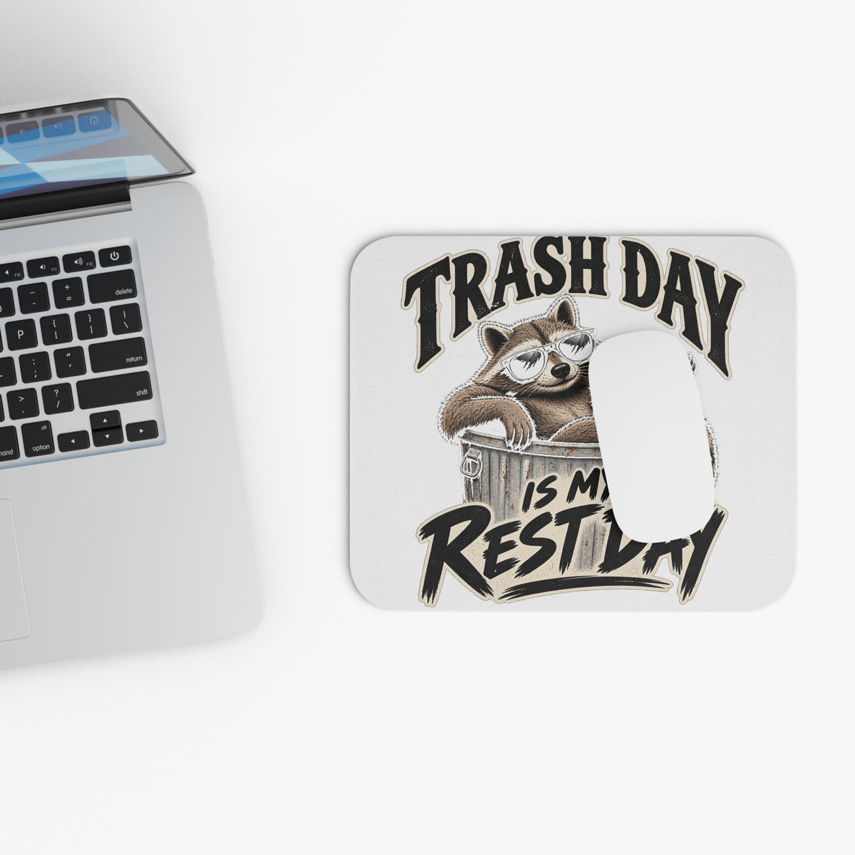 Trash Day Rest Day - Mouse Pad