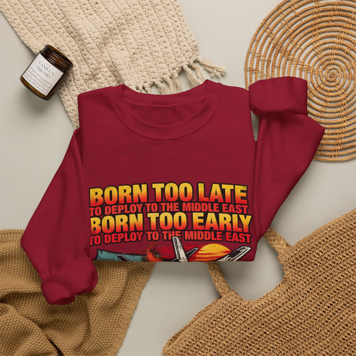 Desert Deployment Tee - Crewneck Sweatshirt