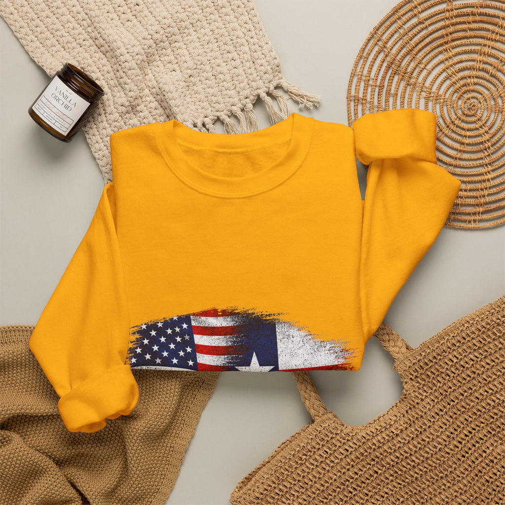 American by Birth, Texan by Choice - Crewneck Sweatshirt