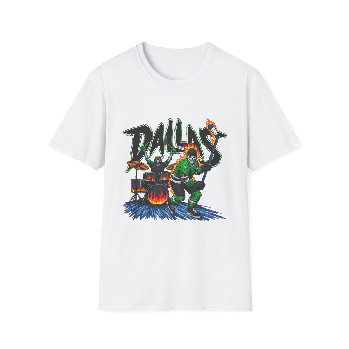 Dallas Stars Skeleton - Classic Tee