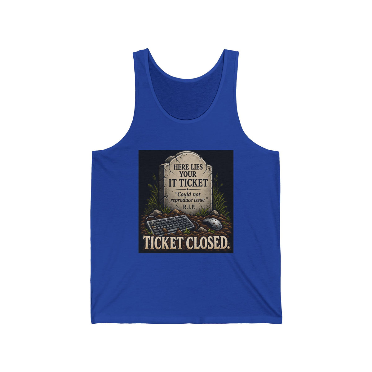 Ticket Closed - Athletic Tank