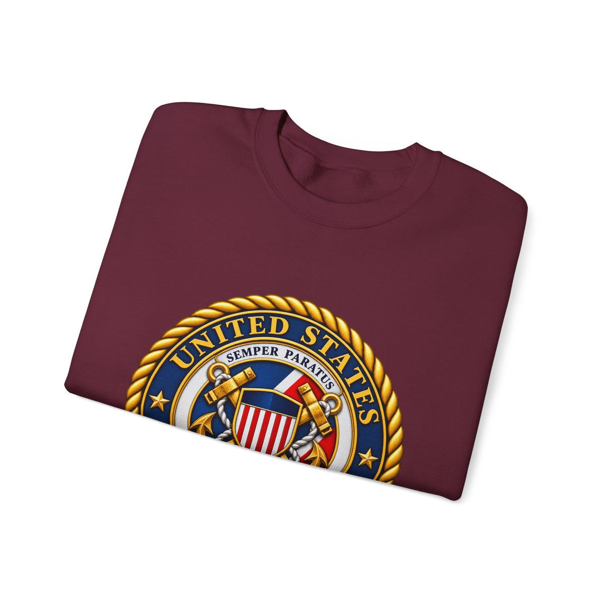 U.S. Coast Guard Emblem - Crewneck Sweatshirt