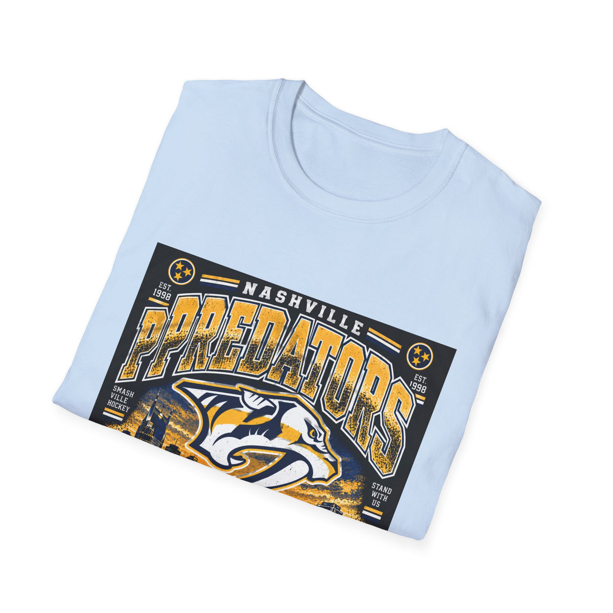 Nashville Predators Music City - Classic Tee