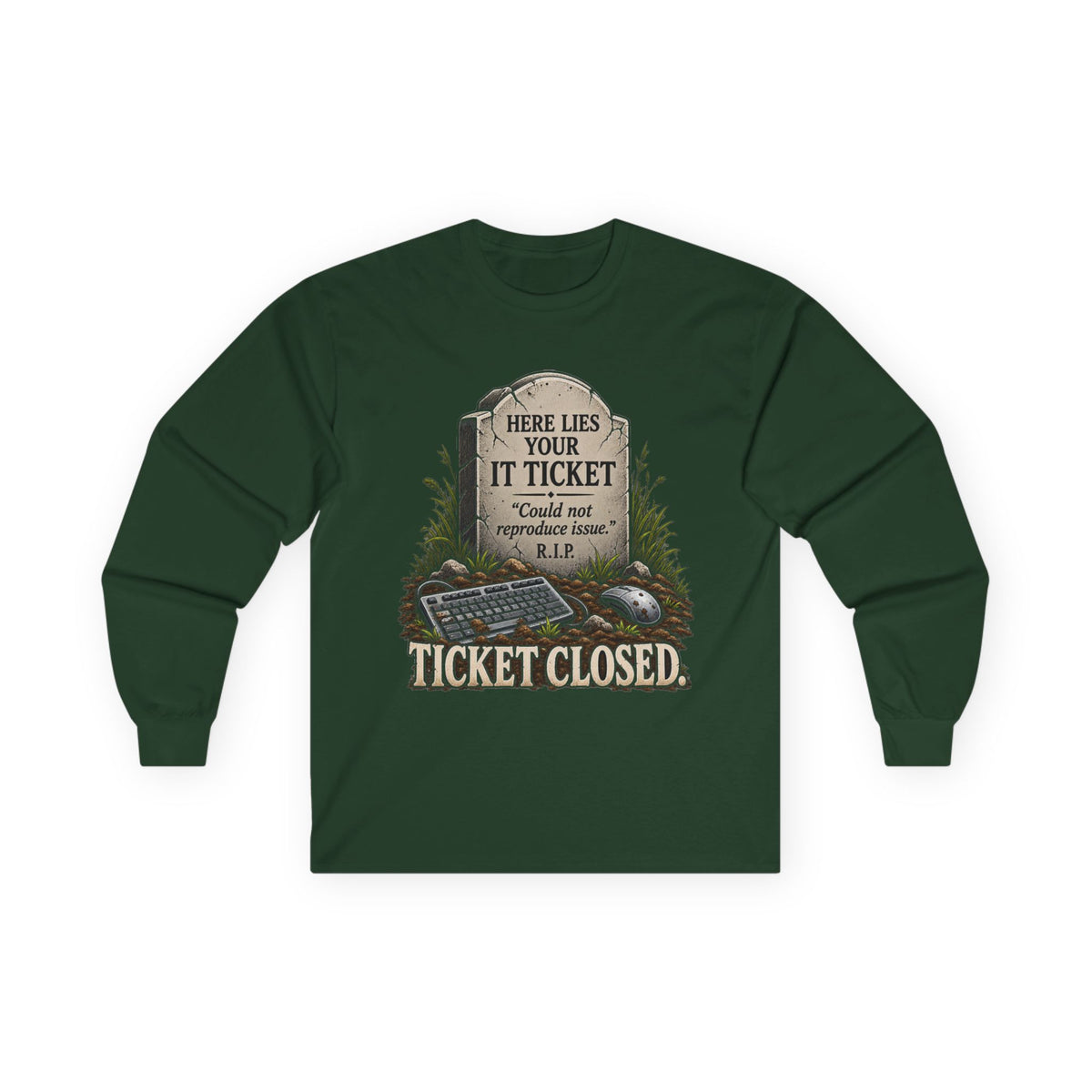 Ticket Closed - Unisex Ultra Cotton Long Sleeve Tee