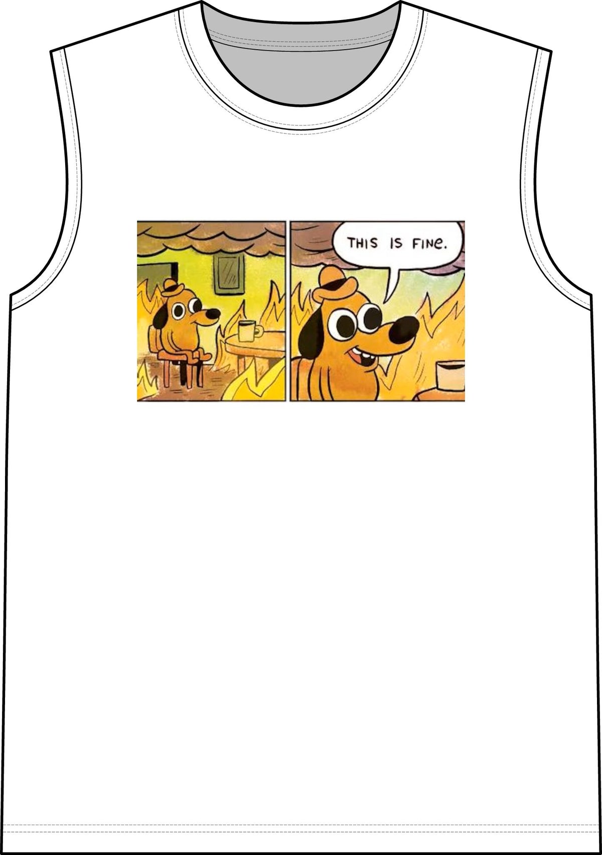 This Is Fine - Classic Tank