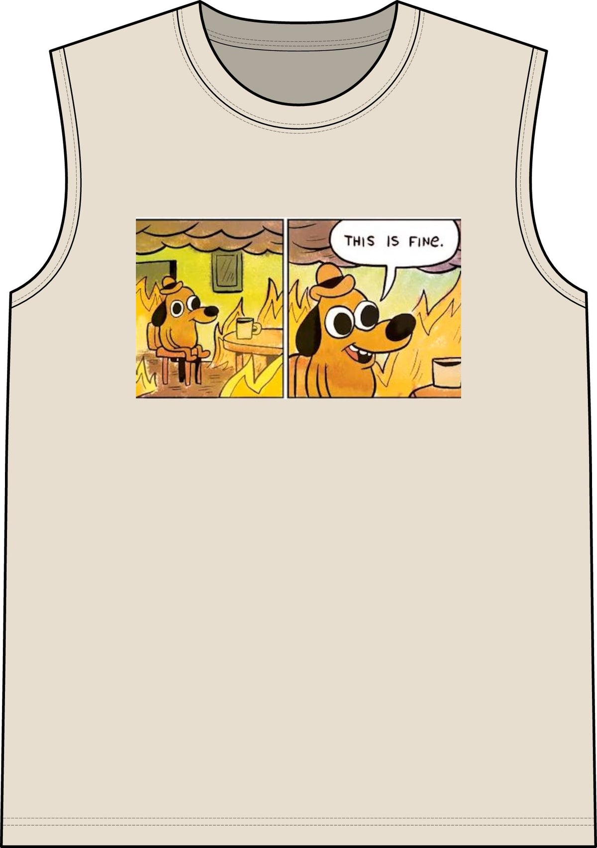This Is Fine - Classic Tank